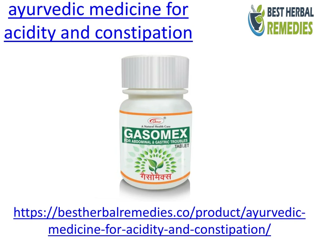 ayurvedic medicine for acidity and constipation