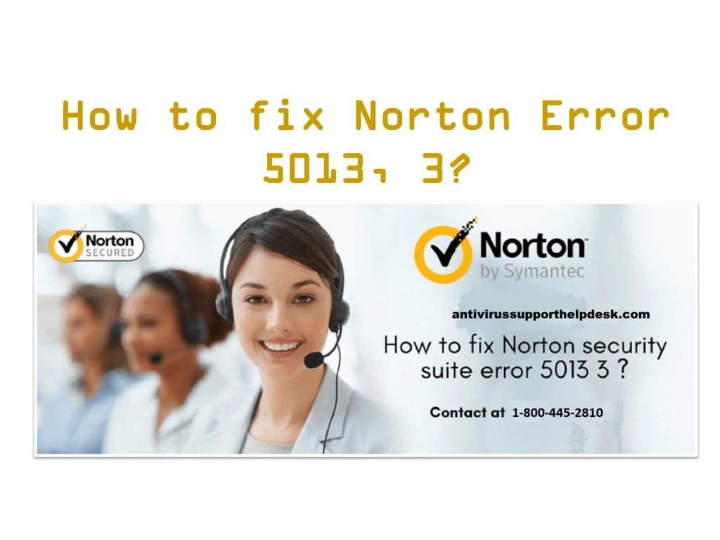 how to fix norton error how to fix norton error