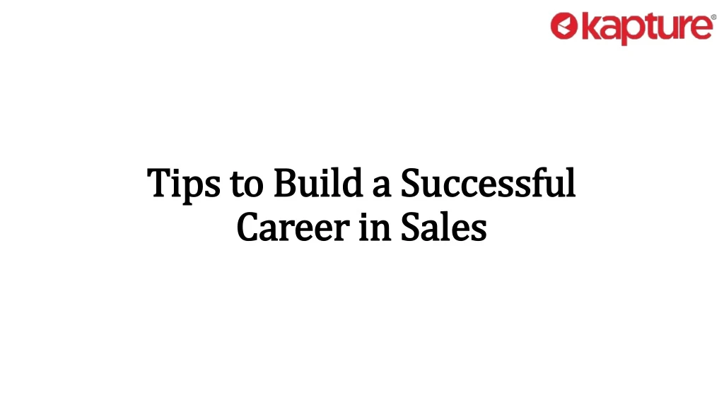 tips to build a successful tips to build