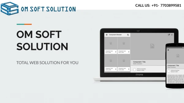 Website designing company in Delhi| Om Soft Solution