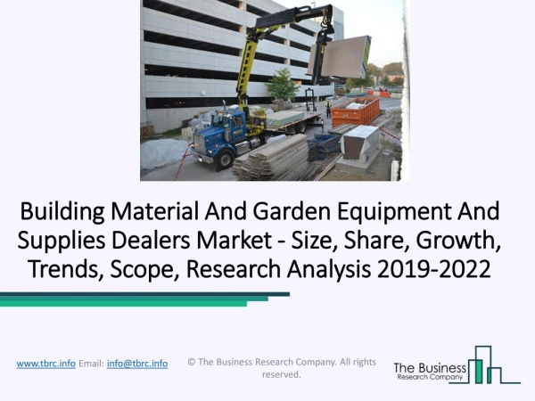 Building Material and Garden Equipment and Supplies Dealers Market Competitive Analysis