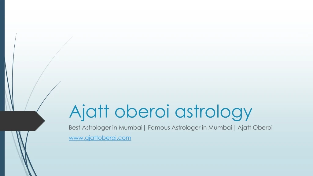 ajatt oberoi astrology best astrologer in mumbai