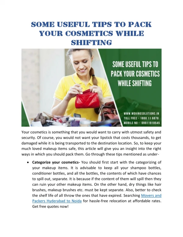some useful tips to pack some useful tips to pack