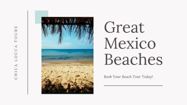 Experience the Beauty of Mexico Beaches