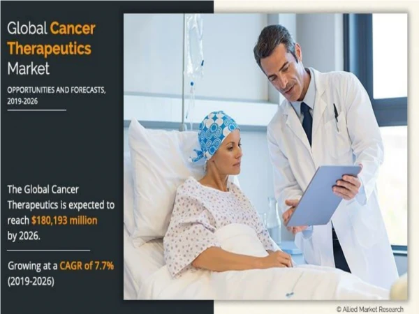 Cancer Therapeutics Market Size Prognosticated to Perceive a Thriving Growth by 2026