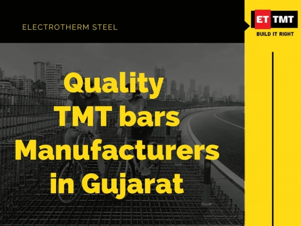 Best TMT Bars in India - ET TMT
