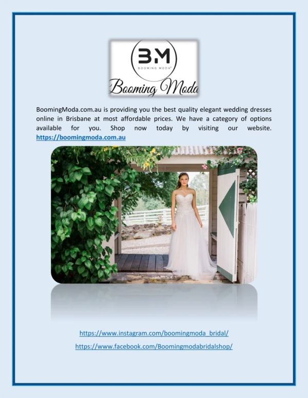 boomingmoda com au is providing you the best