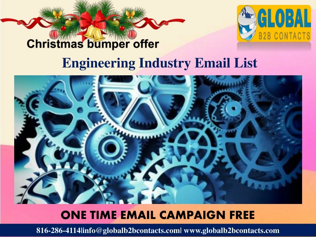 engineering industry email list