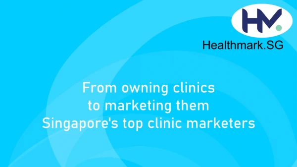 Healthmark Singapore - medical SEO