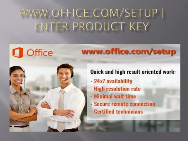 www office com setup enter product key