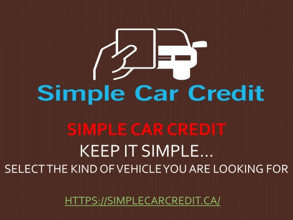 Bad Credit Car Loan Ontario