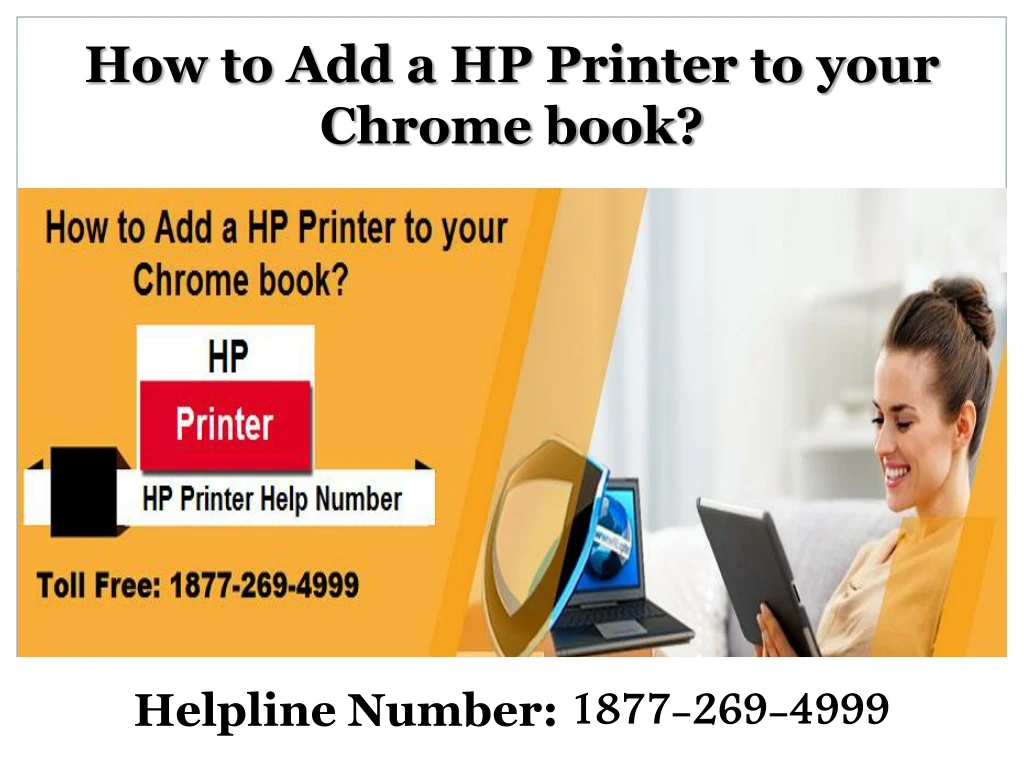 how to add a hp printer to your chrome book