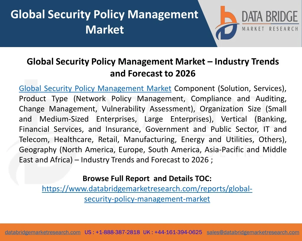 global security policy management market