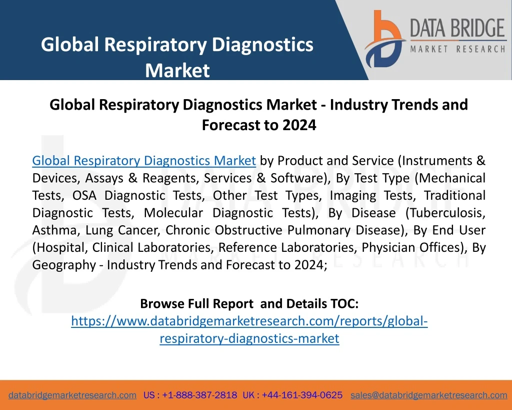 global respiratory diagnostics market