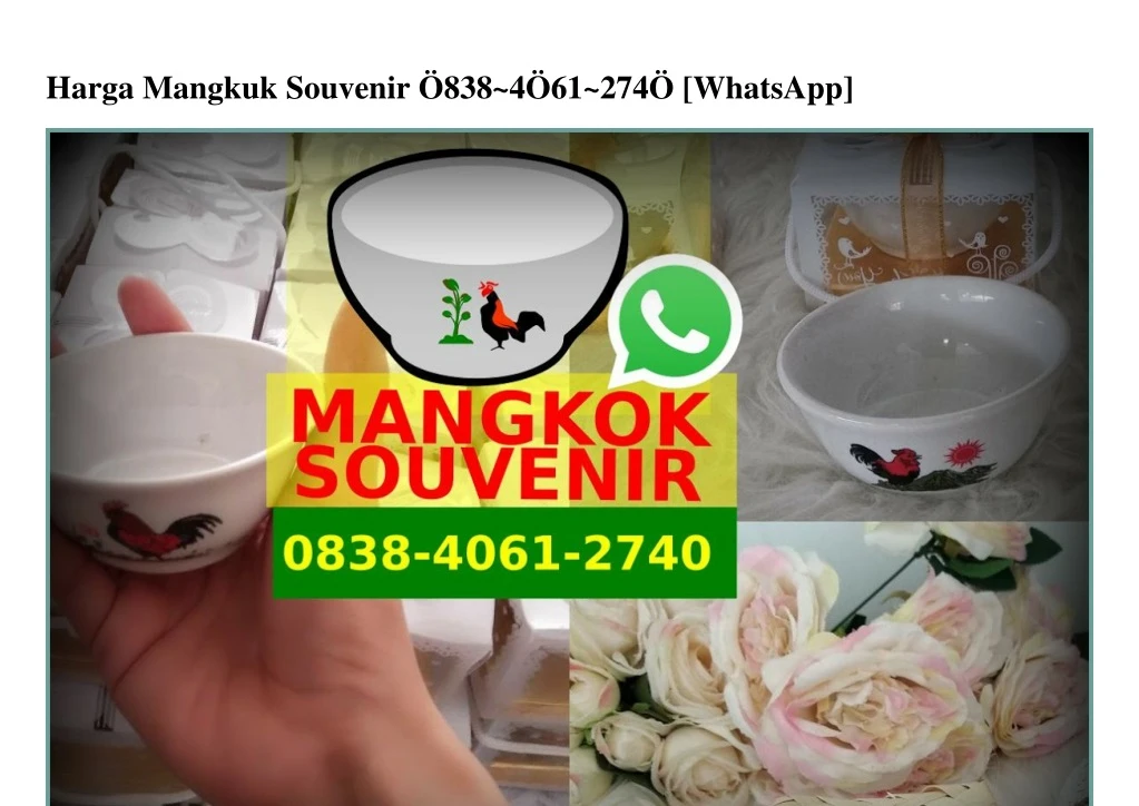 harga mangkuk souvenir 838 4 61 274 whatsapp