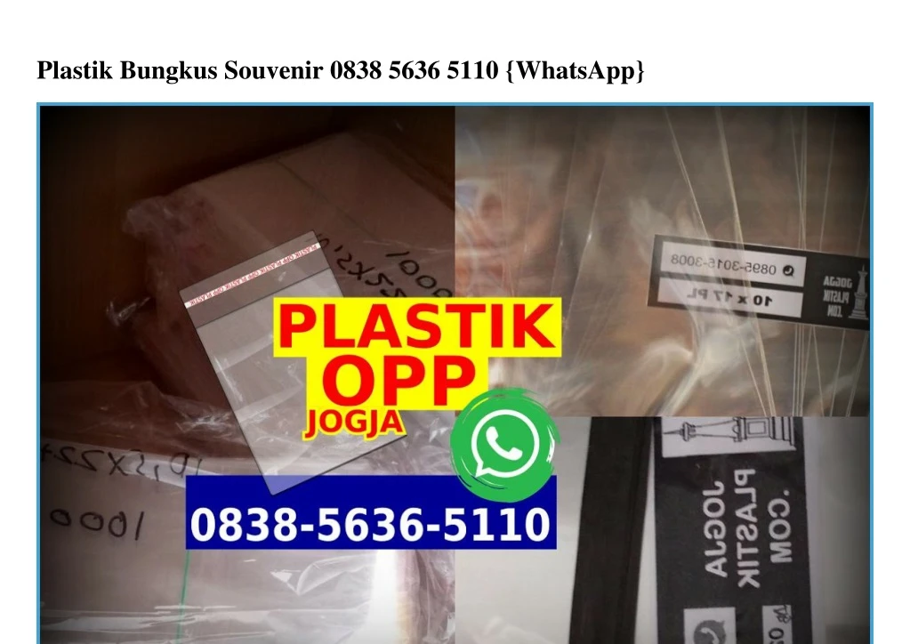 plastik bungkus souvenir 0838 5636 5110 whatsapp