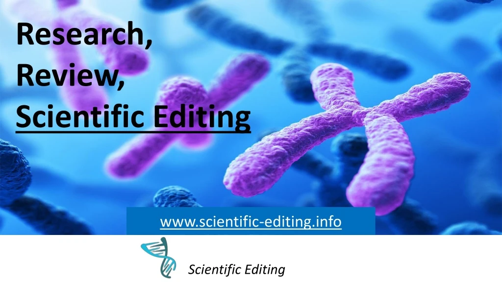 research review scientific editing