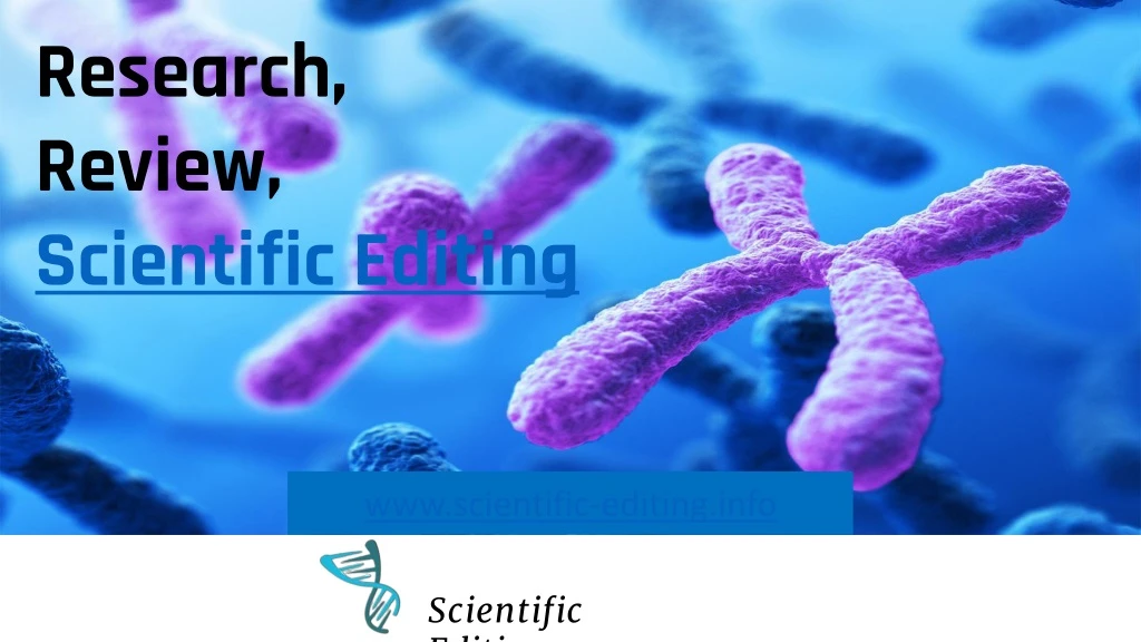research review scientific editing