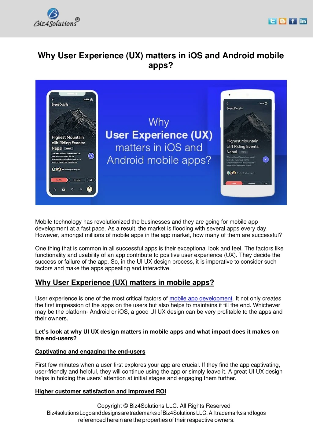 why user experience ux matters in ios and android