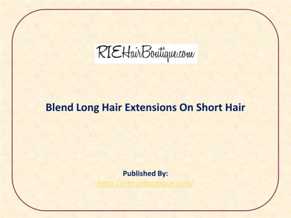 Hair Extension Service
