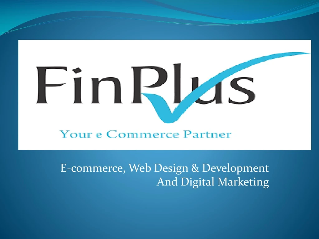 e commerce web design development and digital marketing