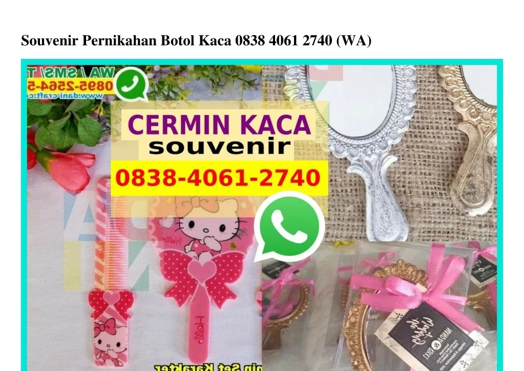 souvenir pernikahan botol kaca 0838 4061 2740 wa