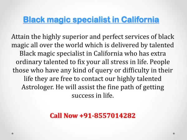 black magic specialist in california