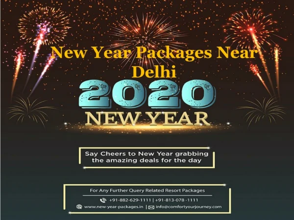 New Year Packages Near Delhi | New Year Party 2020