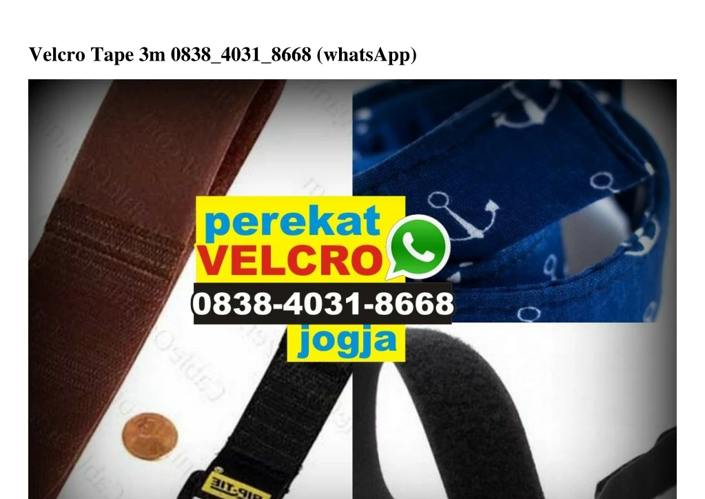 velcro tape 3m 0838 4031 8668 whatsapp