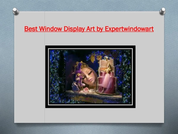 Best Window Display Art by Expert Window Art