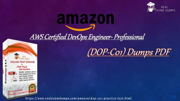 Latest DOP-C01 Practice Test - Amazon DOP-C01 Question Answers Dumps