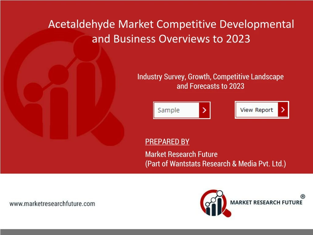 acetaldehyde market competitive developmental