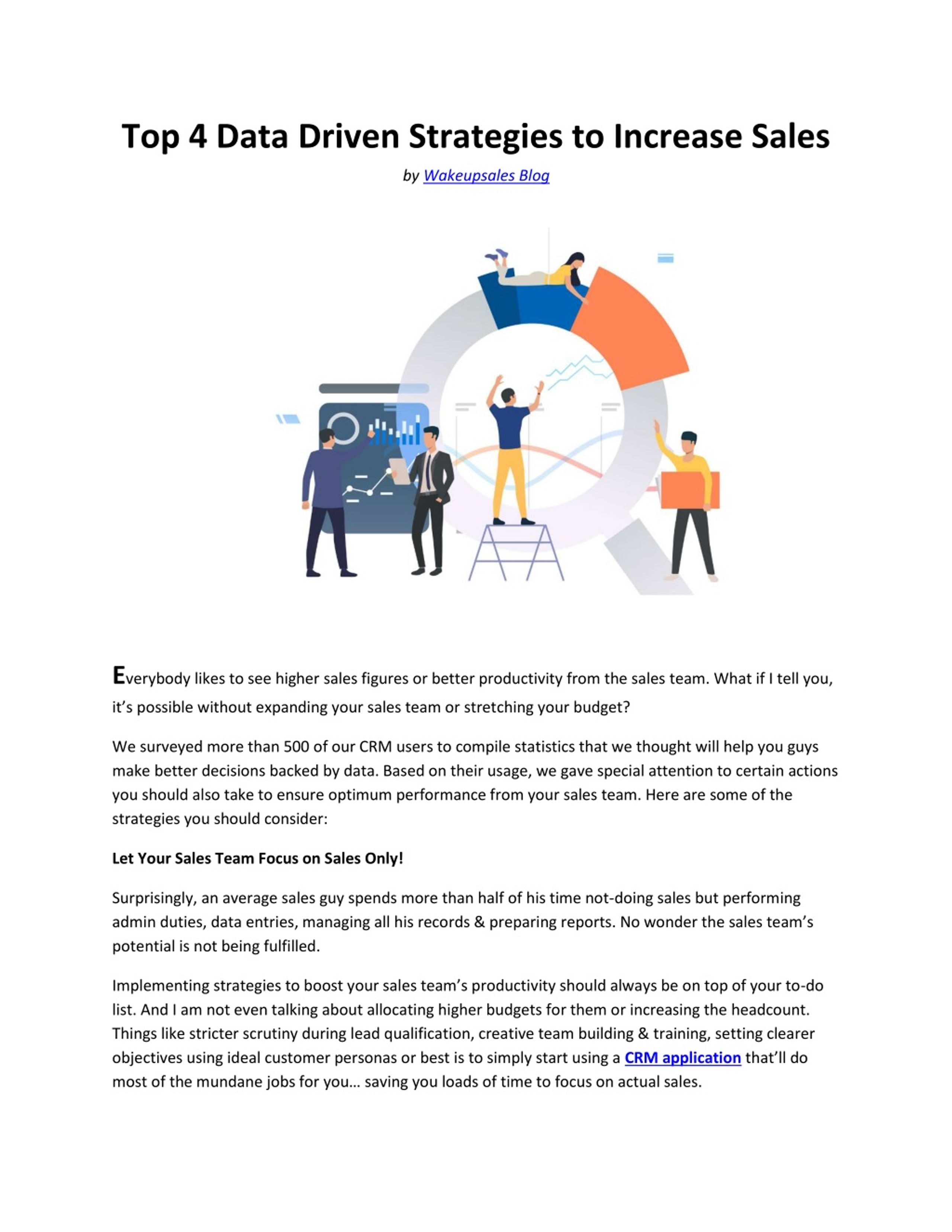 PPT - Top 4 Data Driven Strategies to Increase Sales PowerPoint ...
