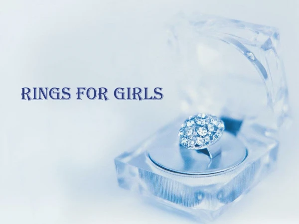 Rings For Girls