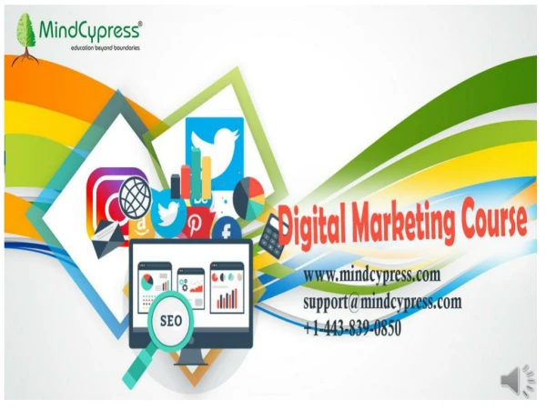 Online digital marketing certification training, MindCypress