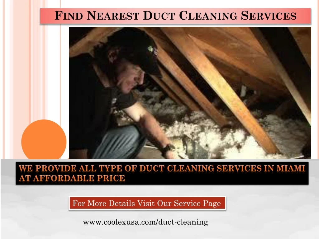 find nearest duct cleaning services