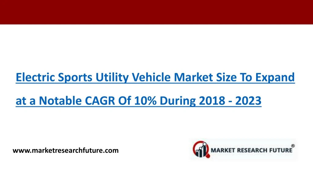 electric sports utility vehicle market size