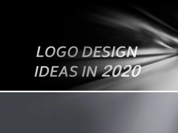 LOGO DESIGN IDEAS IN 2020