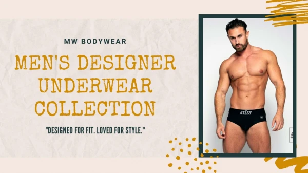 Mens Designer Underwear | MW Bodywear