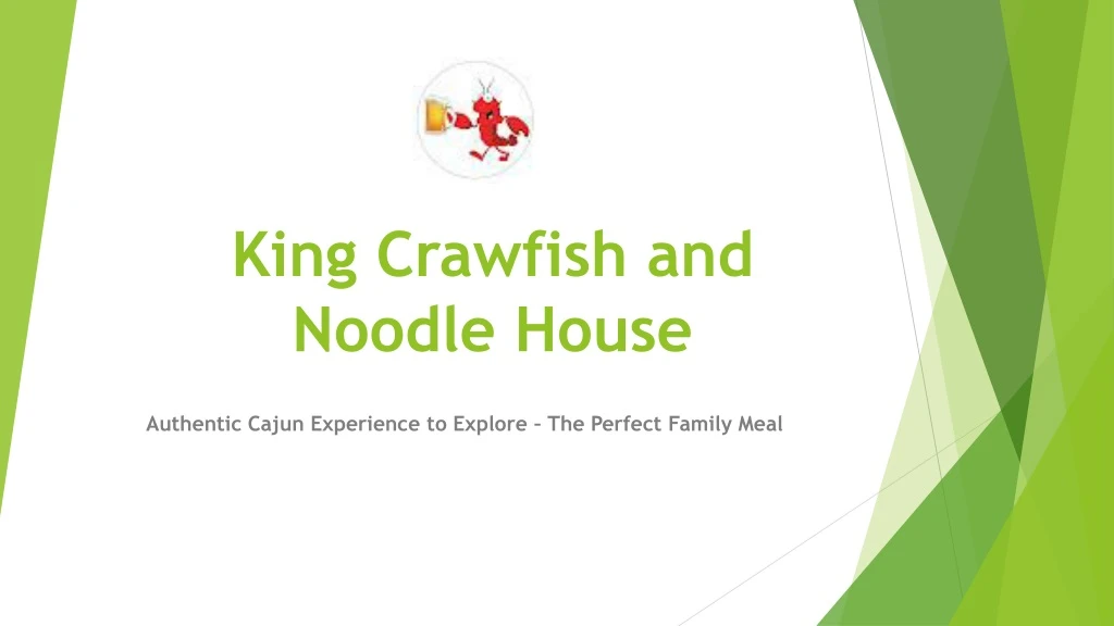 king crawfish and noodle house