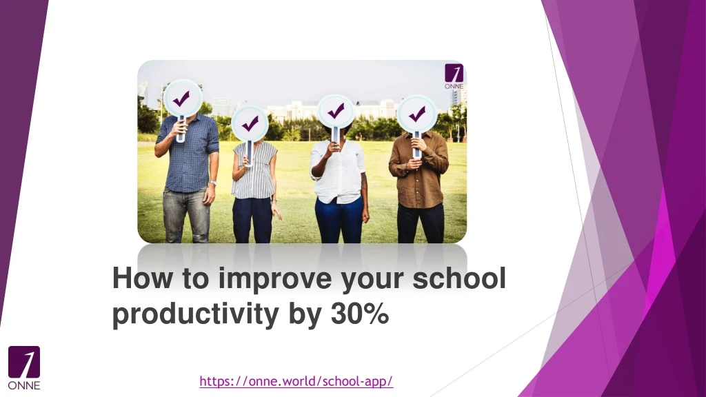 how to improve your school productivity by 30