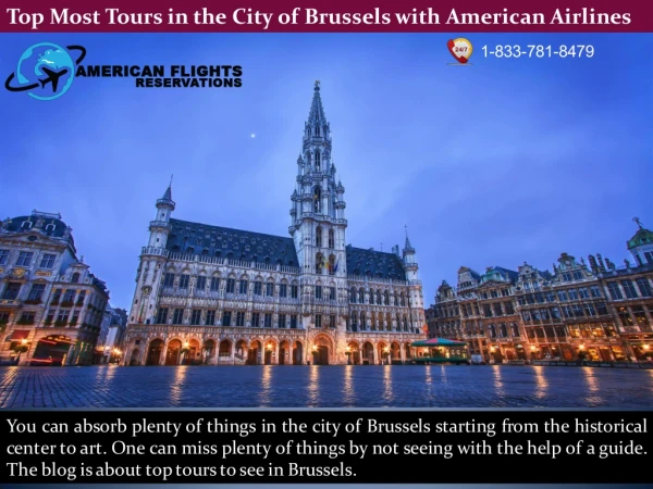 Top Most Tours in the City of Brussels with American Airlines