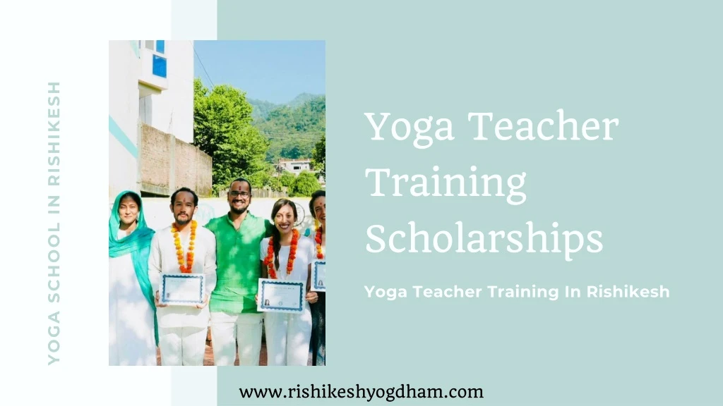 yoga teacher training scholarships