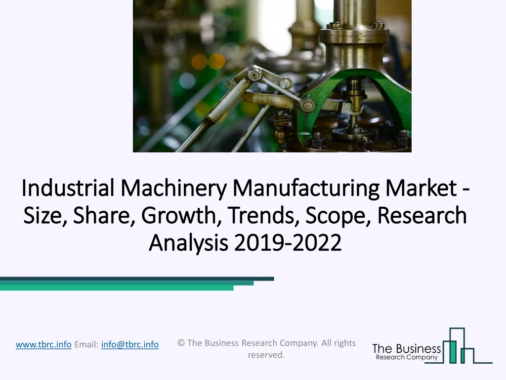 industrial machinery manufacturing market