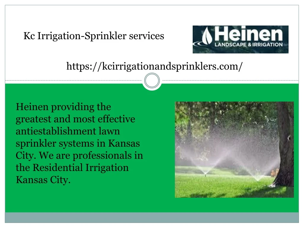 kc irrigation sprinkler services