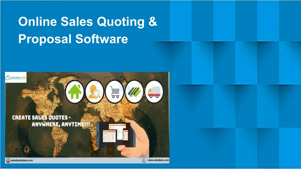 online sales quoting proposal software