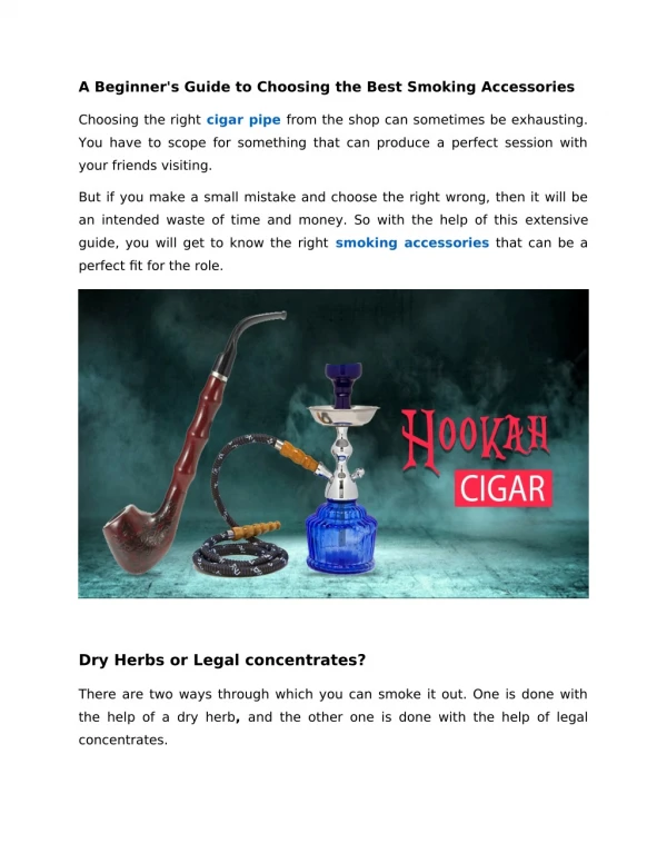 a beginner s guide to choosing the best smoking