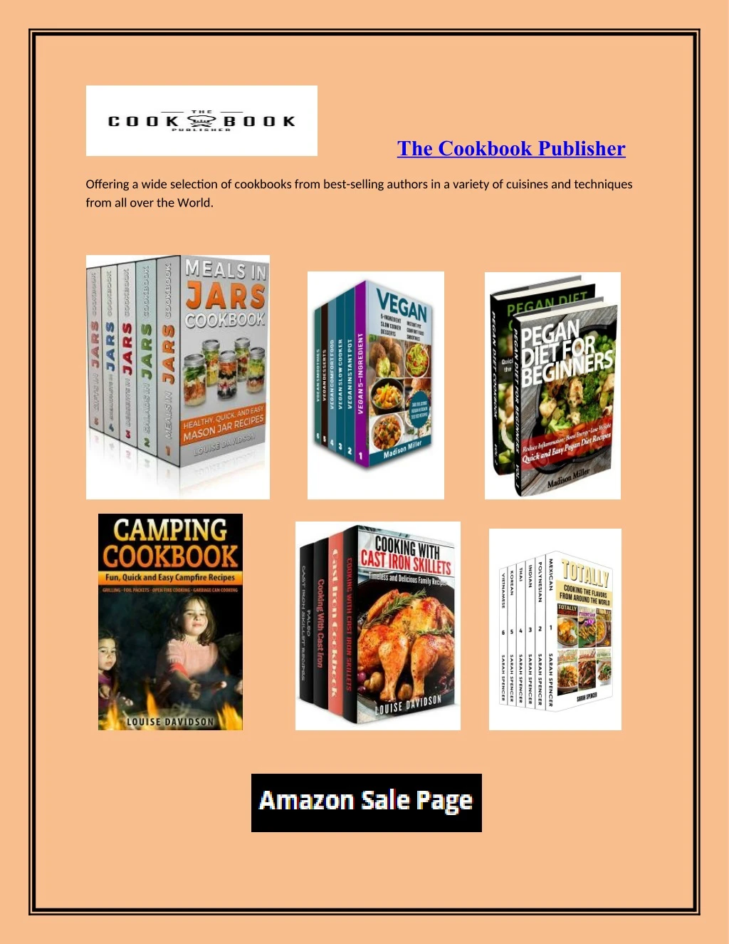 the cookbook publisher