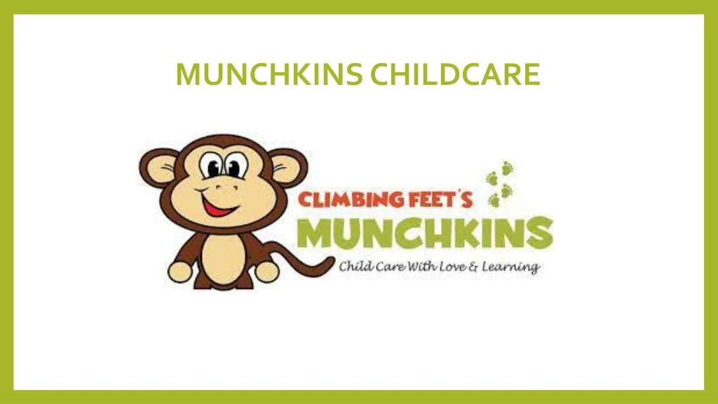 munchkins childcare