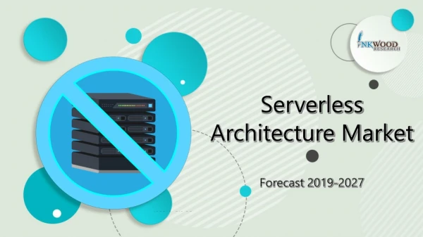 Serverless Architecture Market Size 2019-2027